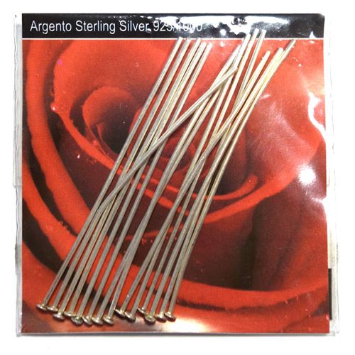 Chiodino a T in argento