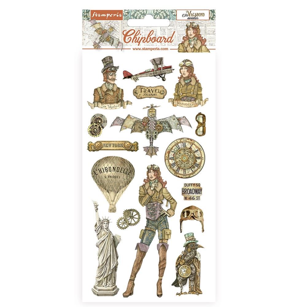 Chipboard Adesivo Sir Vagabond Aviator