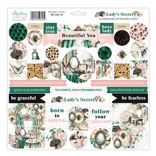 Chipboard Lady's Secret