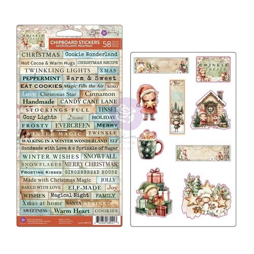 Chipboard Stickers Twinkle & Treats