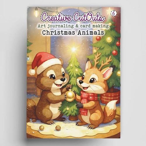 Christmas Animals Book Creative CutOuts