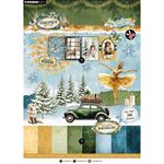 Christmas Forest A4 Die-Cut Designer Paper Pad
