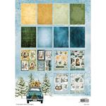 Christmas Forest A4 Die-Cut Designer Paper Pad