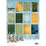Christmas Forest A4 Designer Paper Pad Backgrounds