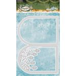 Christmas Forest Cutting Dies Card Shape