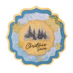 Christmas Forest Cutting Dies Trees and Snow