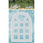 Christmas Forest Cutting Dies Window Shape