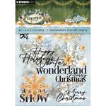 Christmas Forest Transparant Stickers Elements & Texts
