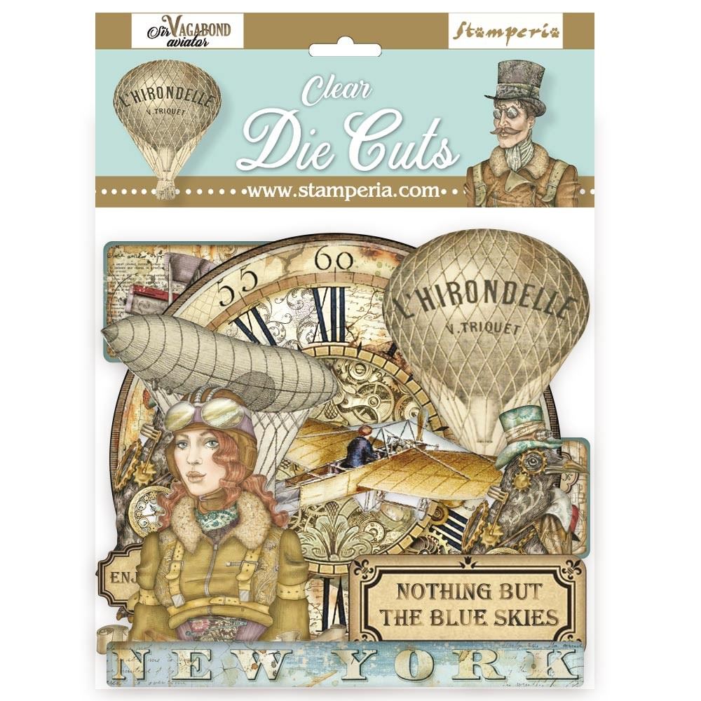 Clear Die cuts Sir Vagabond Aviator