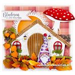 Clear Stamp & Die Sitting Gnome