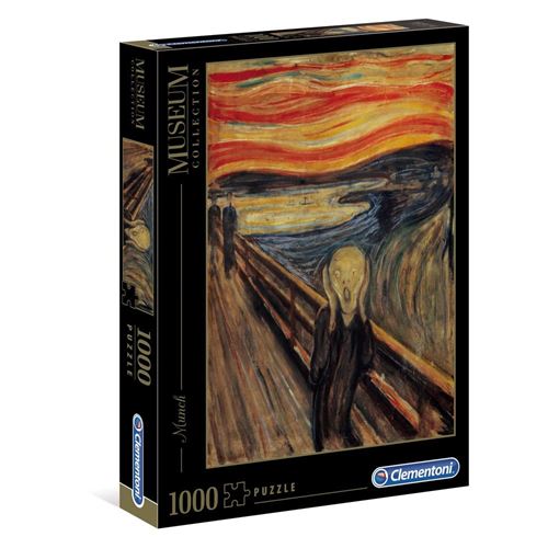 Puzzle L’Urlo di Munch 1000 pezzi Museum Collection Clementoni 