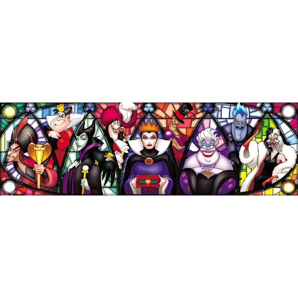 Puzzle Disney Villains Panorama 1000 Pezzi Clementoni