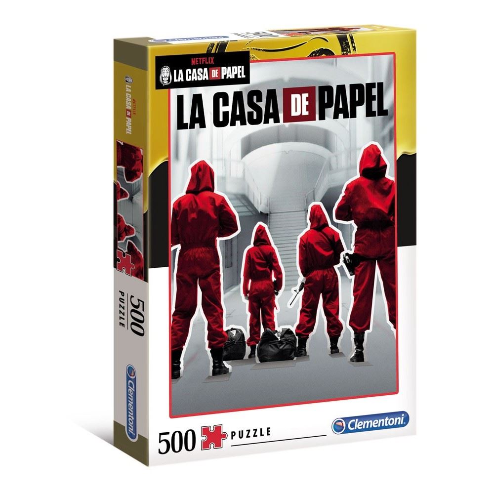 Puzzle La Casa di Carta 500 Pezzi Clementoni