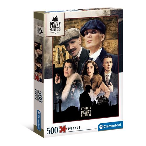 Puzzle Peaky Blinders 500 Pezzi Clementoni Netflix