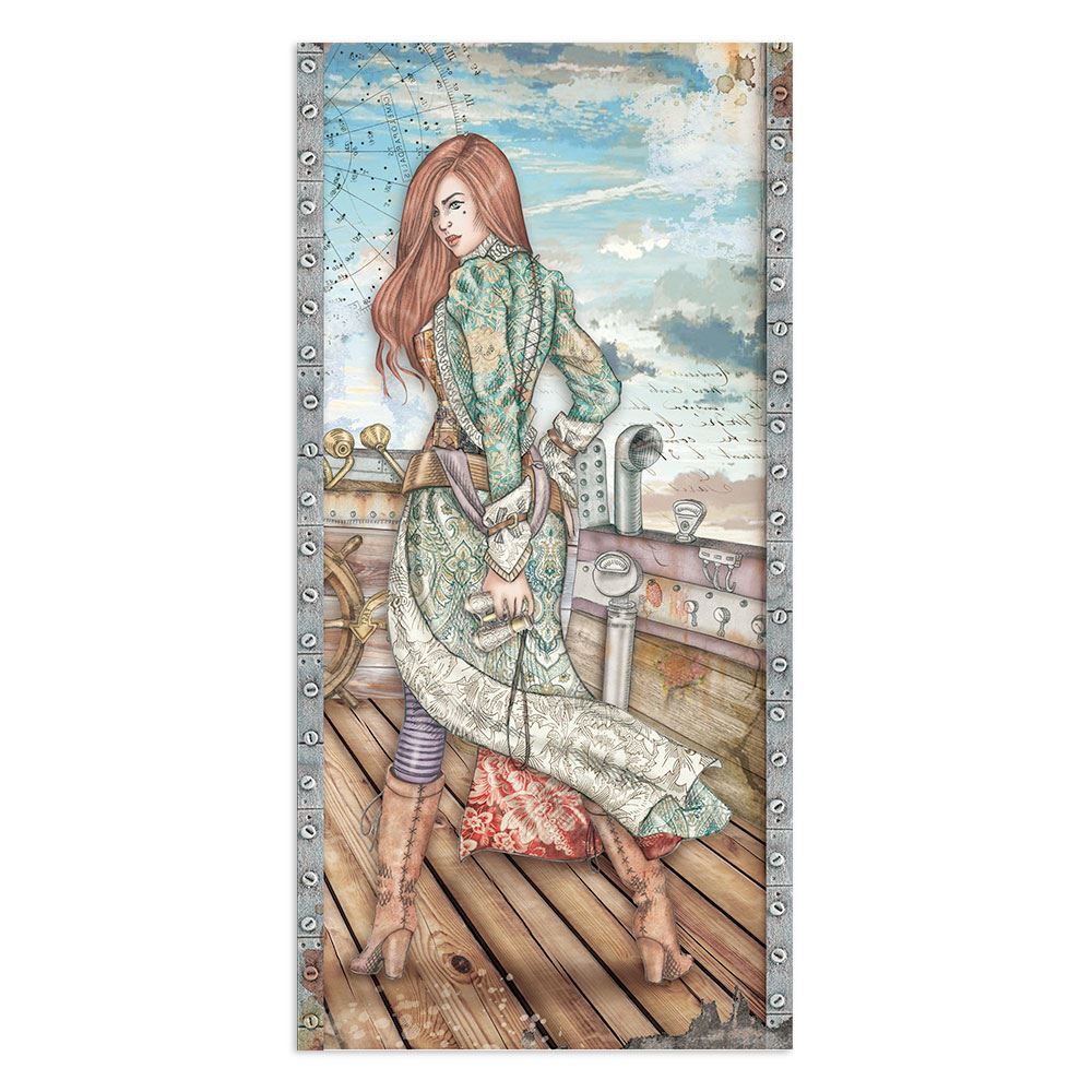 STAMPERIA INTERNATIONAL KFT Lady Vagabond Lifestyle 10 Fogli per Scr