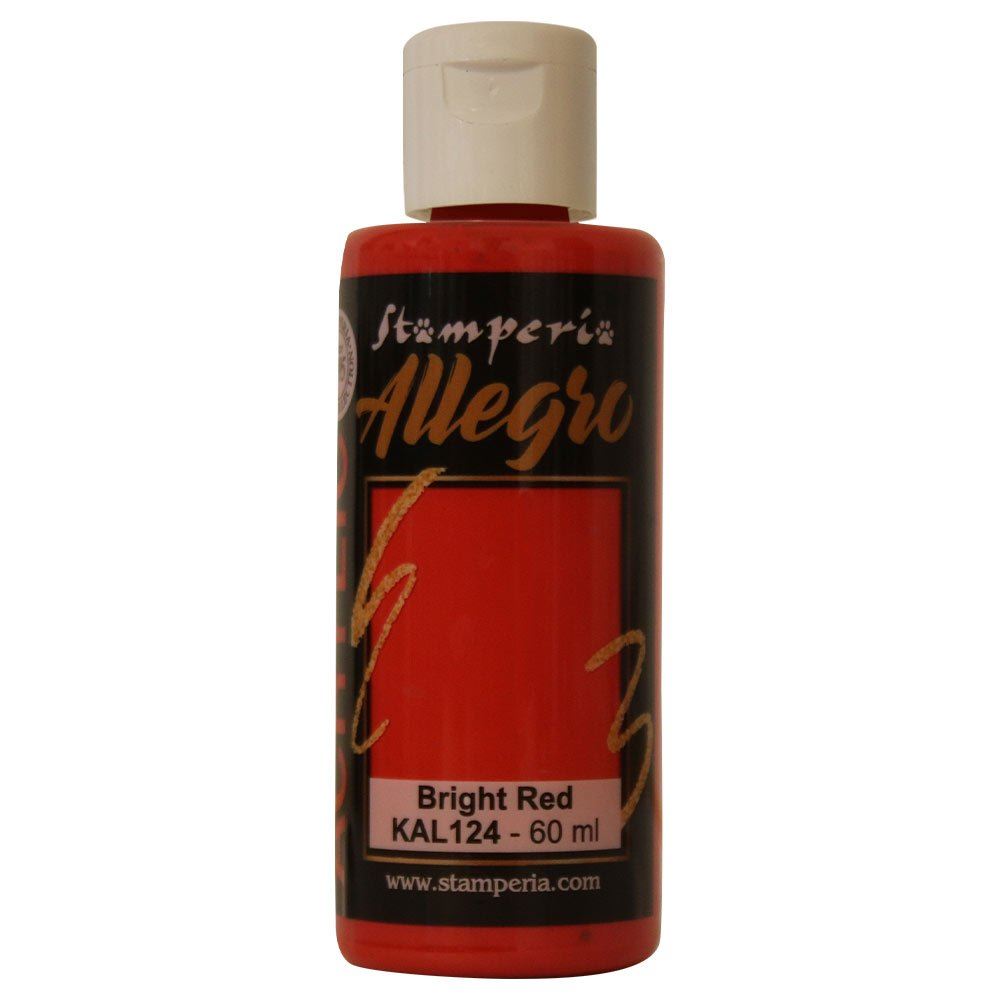 Colore Acrilico Allegro Rosso Vivo ml 59