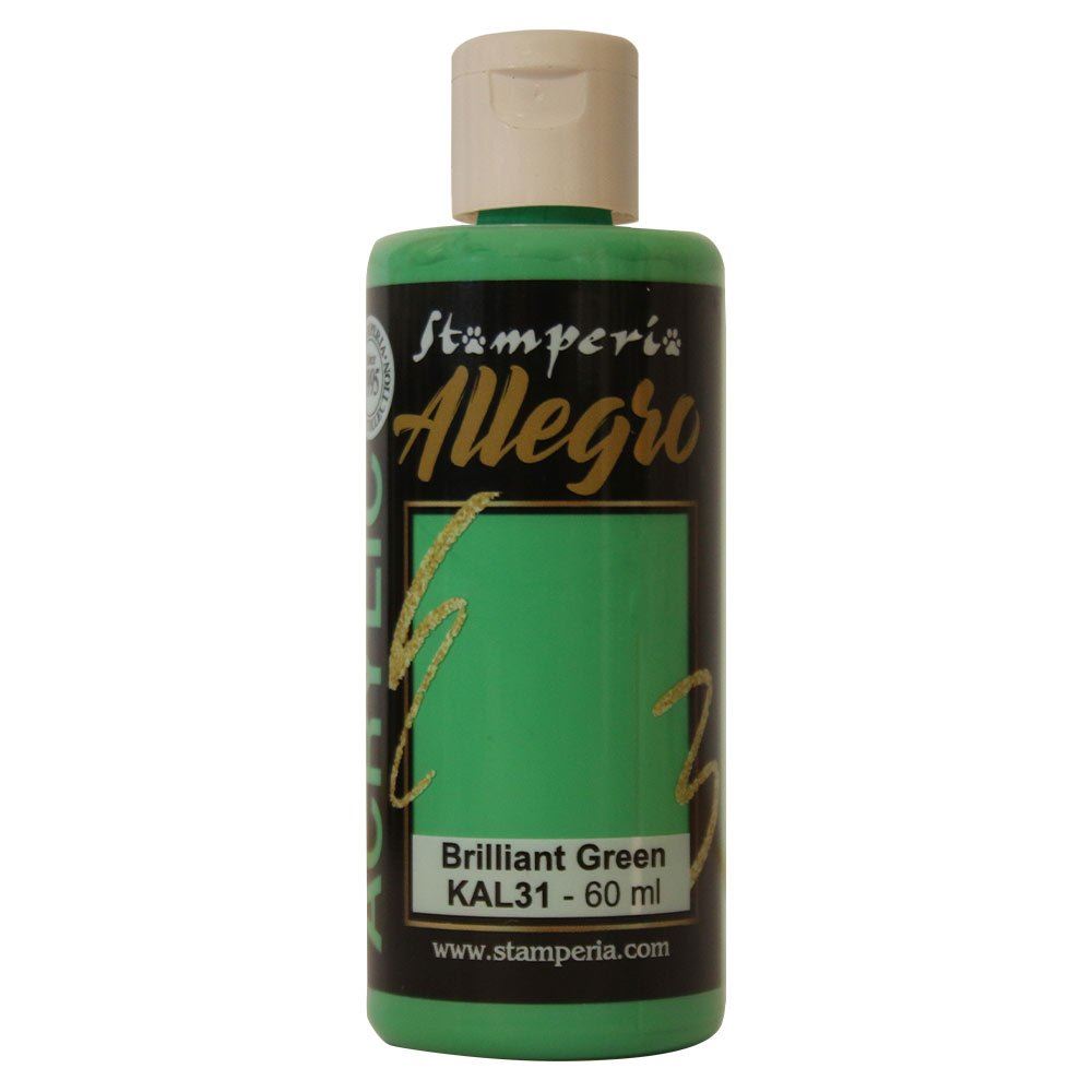 Colore Acrilico Allegro Verde Brillante ml 59