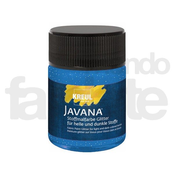Colore per tessuto glitter Blu Zaffiro