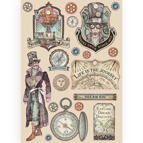 Colored Wooden Shape Sir Vagabond Immagini