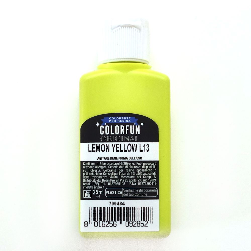 Colorfun Giallo Limone per Resina
