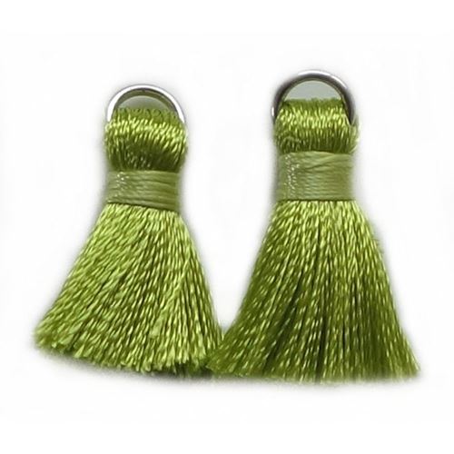 Nappine in Seta Verde