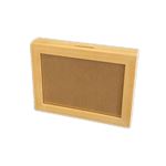Cornice 3D in legno portafoto salvadanaio