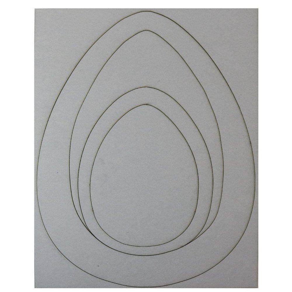 Cornice Uovo 3D in cartone Renkalik