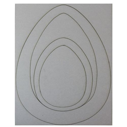 Cornice Uovo 3D in cartone Renkalik