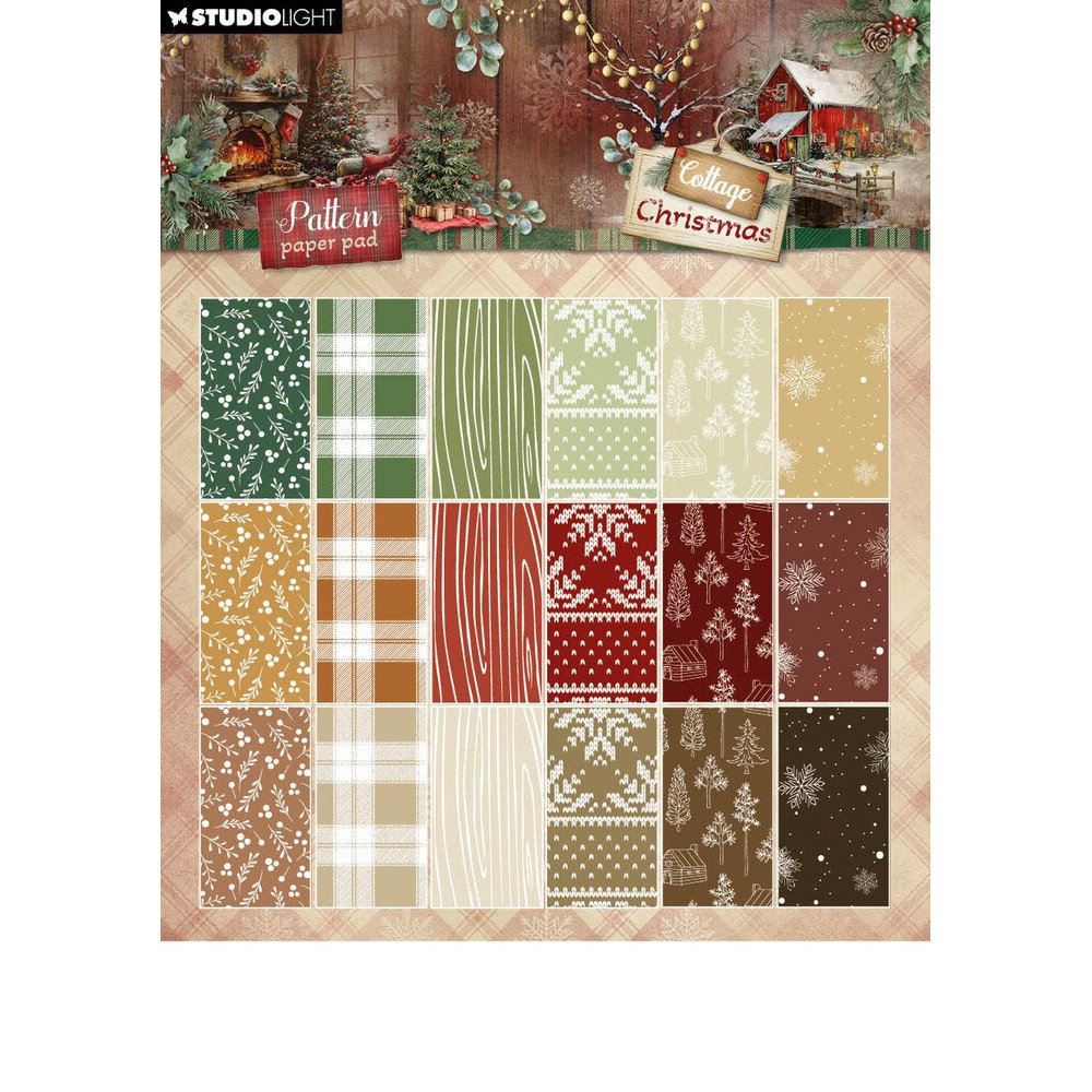 Cottage Christmas A5 Pattern Paper Pad