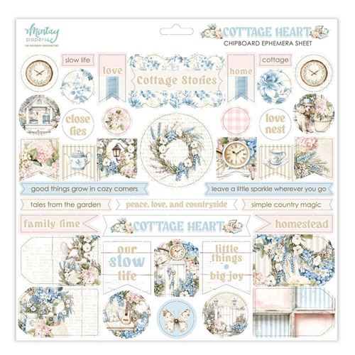 Cottage Heart Chipboard Ephemera