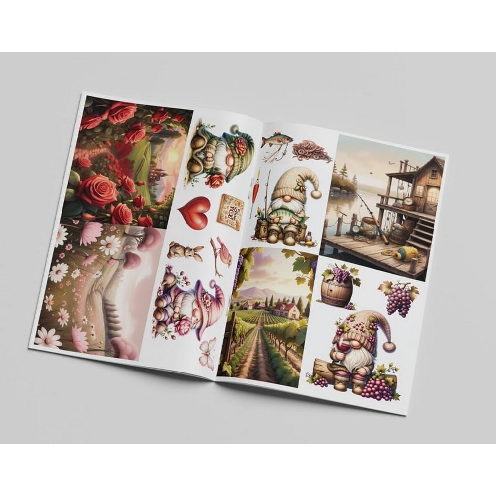 Cozy Gnomes Book Creative CutOuts