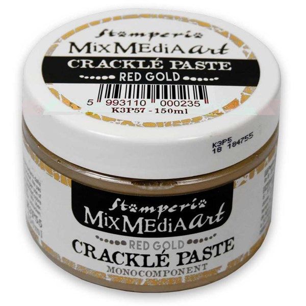 Crackle' Paste monocomponente Red Gold