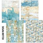 Craftmix Edge of the Ocean Mixed A5 Tissue & Vellum