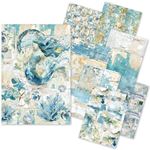 Craftmix Edge of the Ocean Mixed A5 Tissue & Vellum