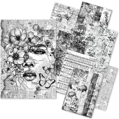 Craftmix Meaningful Memories Mixed A5 Tissue & Vellum