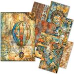 Craftmix Past Time Mixed A5 Tissue & Vellum
