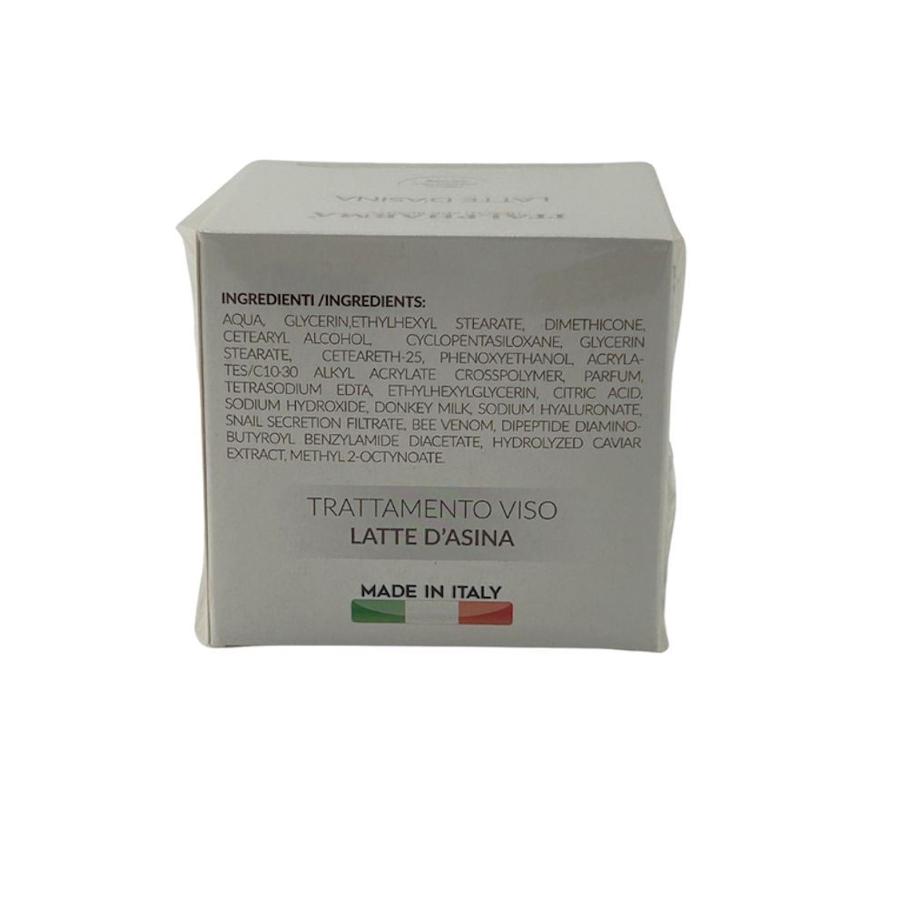 Crema Viso, collo e decolletè al Latte d'Asina