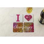 Sottobicchieri Personalizzabili in Ceramica Quadrati per Infusible Ink