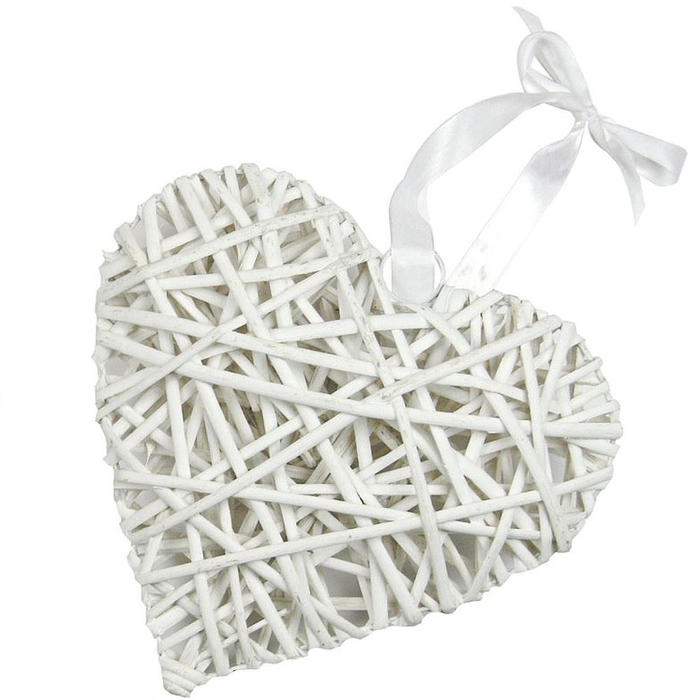 Cuore di viticcio Bianco 24 cm