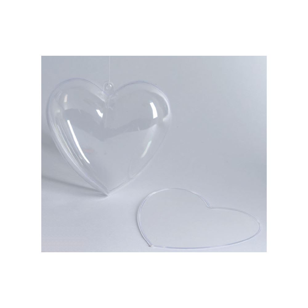 Cuore in Plexiglass 16 cm con divisorio