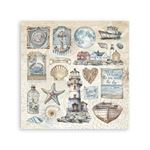 Cutout Stickers Silent Sea Stamperia