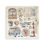 Cutout Stickers Silent Sea Stamperia