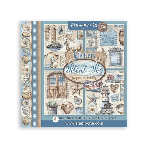 Cutout Stickers Silent Sea Stamperia