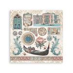 Cutout Stickers Venice City of Art Stamperia