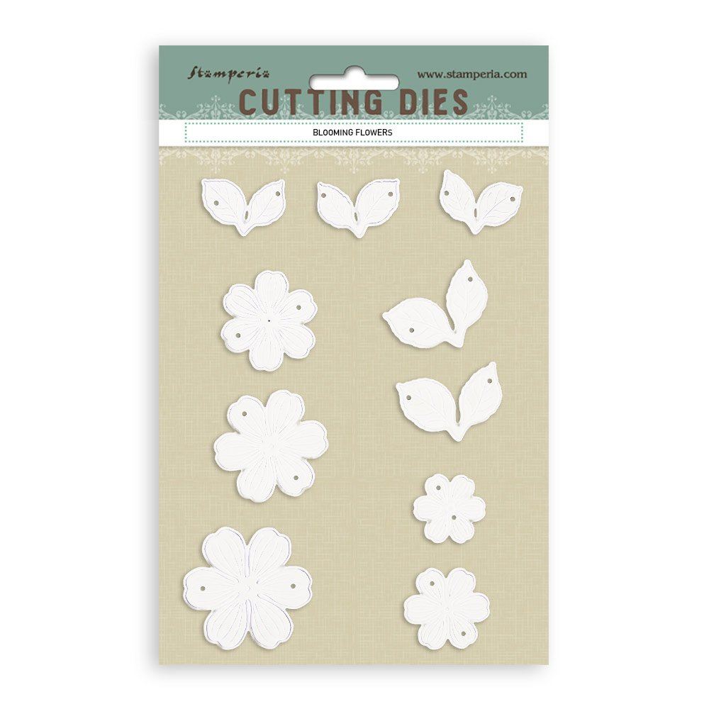 Cutting Dies Blooming flowers