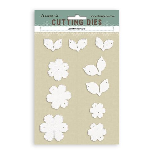 Sizzix 665217 Fustella Thinlits Tim Holtz - Set 6 Alberi Funky Per Scrapbooking E Biglietti
