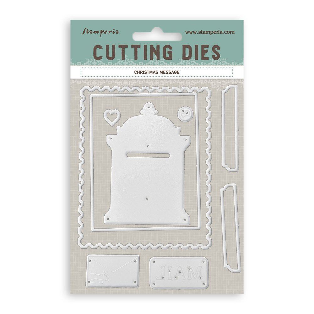 Cutting Dies Christmas messaggio