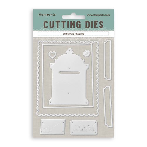 Cutting Dies Christmas messaggio