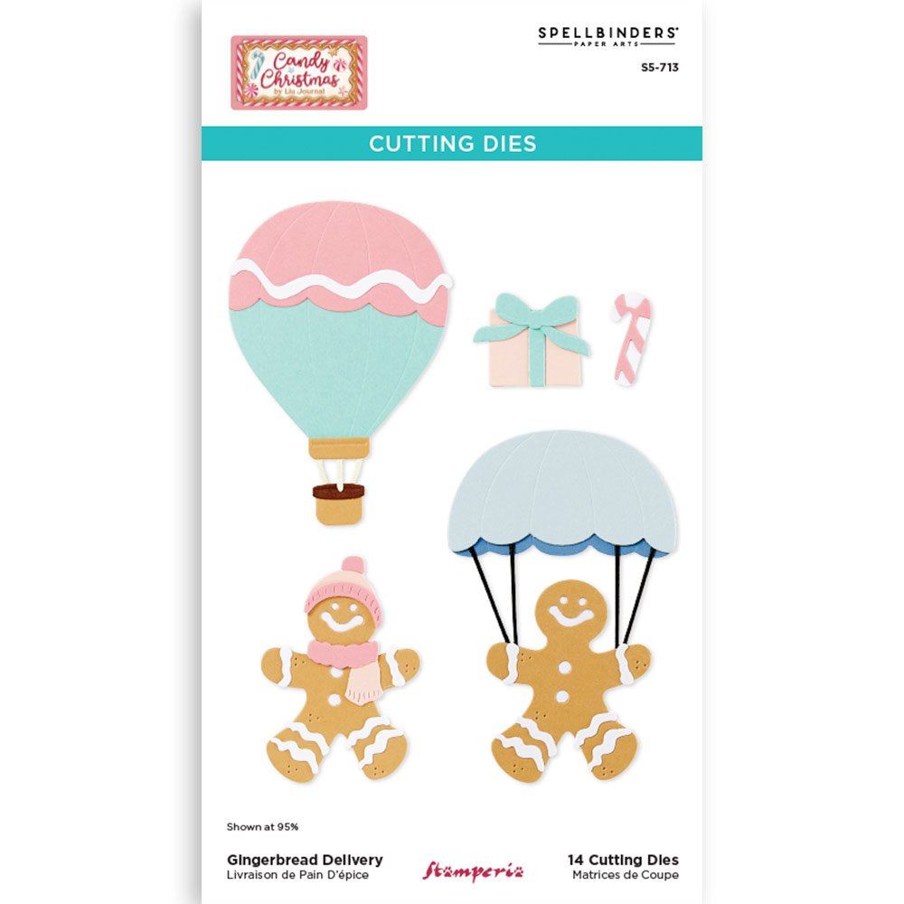 Cutting Dies Gingerbread Delivery