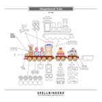 Cutting Dies Gingerbread Train